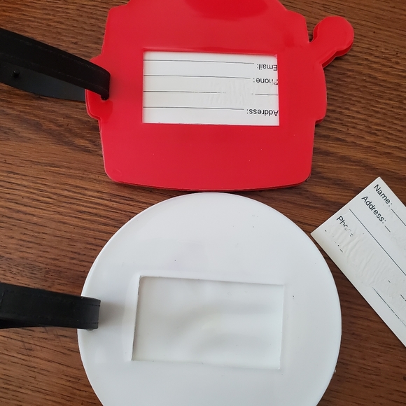 View Master Suitcase Tags Bag Labels Luggage Tags - Picture 8 of 9